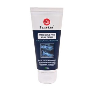 Zanskar Rapid Nerve Pain Relief Cream | Fast-Absorbing Formula for Tingling, Burning & Numbness Sensations | Soothing Support for Nerve Discomfort in Feet, Legs, Hands & Back | 50g (Pack of 1)