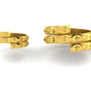 PNG Jewellers 2.5 gram Vedhani Gold Ring 24 kt (995)