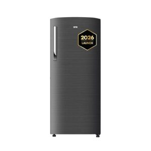 IFB 222L 4 Star Advanced Inverter Direct-Cool Single Door Refrigerator with 30 Hrs Cooling Retention, XL Bottle Bin, Big Vegetable Box & 4 Year Super Warranty (2026, IFBDC-248DYOSE, Onyx Grey)