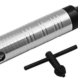Diy Crafts 10127 Steel Electric Handle Speed Adjustable Drill, Flex Shaft Rotary Handy Hand Drill Machine, # 15, Silver