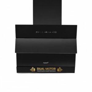 Livpure Zen 60 cm | Slant Shape Chimney | Dual Motor| 1350 m³/hr Suction | Filterless | Touch & Gesture Control | Low Noise | Lifetime Motor + 2 Years Comprehensive Warranty | Black
