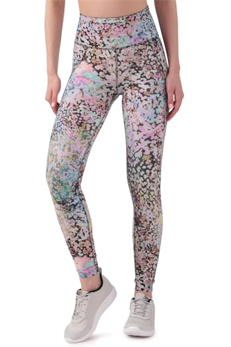Reebok Womens Lux Bold Hr Tight Mod Saf Black