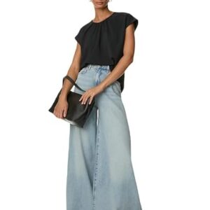 Marks & Spencer Round Neck Blouse Black