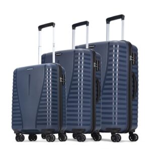 Aristocrat Airpro Set of 3 (Cabin+Medium+Large) Trolley Bags, Poseidon Blue
