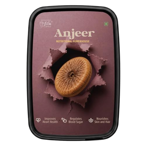 LILA DRY FRUITS Anjeer 400 gms Fig Dry Fruits Fresh Afghani Anjir
