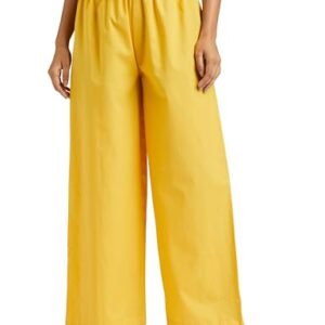 Amazon Brand – Myx Women’s Loose Palazzo (PAG 225_Ochre_x-Small)
