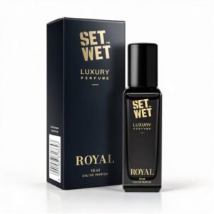 Set Wet Luxury Perfume Royal | Perfume for Man | 18ml | Woody, Amber Premium Fragrance Scent, Long Lasting Perfume