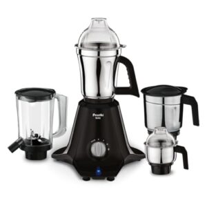 Preethi Boltz 1000W Mixer Grinder, 4 Jars, Superfine grinding in 90 seconds