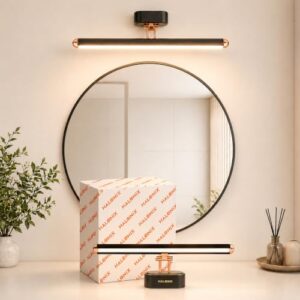 Halonix Signia 6W 3-in-1 Color Changing Mirror Light/Picture Light | Adjustable Color (Warm White, Natural White & Cool White) | Vanity Light | Decorative Mirror Light for Bathroom, Dressing Area |