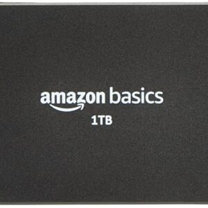 Amazon Basics 2.5 inch SATA Internal SSD 1 TB | Speed up to 560 MBps | Energy Efficient | Sleek & Lightweight