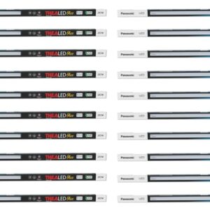 Panasonic 20W TheaLED Batten Tube Light for Living Room & Bedroom, Energy Efficient Batten for Home, 6500K Cool Day Light, Pack of 10