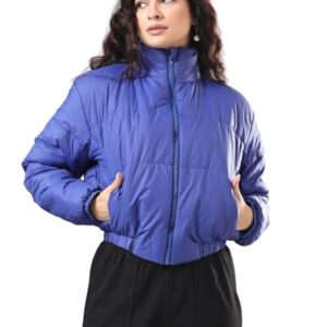 KOTTY Women Full Sleeve Solid Puffer Jacket