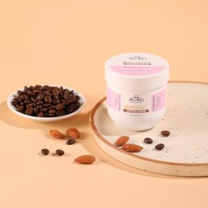 An & Ang Buff It Out Coffee Scrub with Coffee Powder & Walnut Scrub| Leaves the skin refreshed and revitalized| Paraben free, Mineral Oil free, Vegan| 180gm