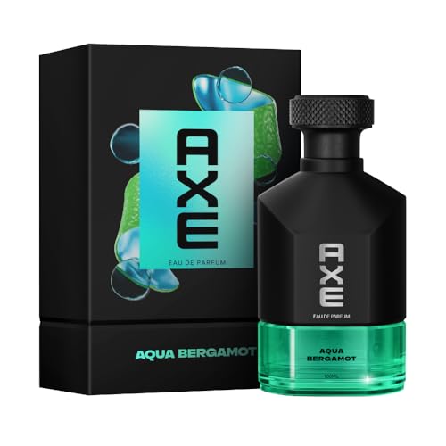 Axe Fresh Perfume for Men | Aqua Bergamot Fragrance | Long Lasting 12Hr | Marine Bergamot Watery Accord Nutmeg | Premium EDP 100ml