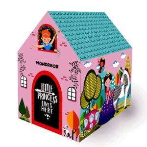 WONDRBOX Princess Unicorn Doll Play Tent House Gifts for Kids 3 Years and Up Girls | Big Size, Light Weight and Water Resistant