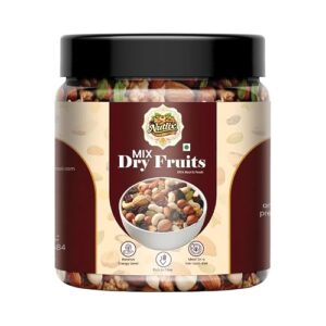 NUTLIX Mix Dry Fruits 1Kg | Fit for Fasting | Healthy Snacks Mixed Nuts Contain Almonds, Cashews, Dates, Raisin | Superfood Nut Mix for Daily Energy & Snacking