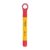 STANLEY STMT77760-23B VDE Insulated Box End Wrench 22mm, Ideal For Repair Of Electric Vehicles, Red and Yellow