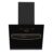 Kutchina Flashy 60 Angular Chimney for Kitchen | 3rd Gen Dry Autoclean Slant Chimney | 1250 m³/hr Suction | Touch Control + Wave Sensor | Oil Collector | Warranty 1Yr on Product, 9Yrs on Motor