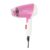 Pigeon Hair Dryer| 1000 Watts| 2 Speed & Temperature (Hot/Cool)| Foldable Handle| For Women and Men| 2 Years Warranty| Pink