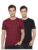 FYLTR Men’s Solid T-Shirt – Half Sleeve | Round Neck | 100% Cotton | Regular Fit T-Shirt (Pack of 2)