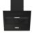 INALSA 60 Cm 1400 m3/hr Slant Black Powder Coated, filterless Thermal Auto Clean Chimney,7 Yr Warranty On Motor|Touch Control|Motion Sensor(Cosmo 60 SBKMAC)