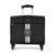 Tommy Hilfiger Planetary Plus Overnighter Trolley Bag – Dark Black |15 Inch Laptop Compartment | Unisex Business Travel Bag | 360° Spinner Wheels | Telescopic Handle | Polyester |45L Capacity |45cm
