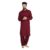 SOJANYA (Since 1958 Men’s Maroon Cotton Blend Pathani Kurta Salwar