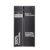 CANDY Smart Choice 602 L Frost Free Side by Side Refrigerator with 100% Convertible Technology, Digital Control Panel and Magic Convertible Cooling 2-door (GE Black, CSS6600KS)