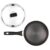 MILTON Pro cook Induction Cookware & Gas Stove Friendly Hard Anodized Non-Stick Fry Pan 26 cm/2.2 Litre | Stainless Steel Lid Fry Pan for Stir-Fry | Omelette Pan | Fish Frypan | 3 Year Warranty