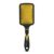 AGARO Breeze Paddle Hair Brush with Strong & flexible nylon bristles having, Anti-static ball tips, For Grooming, Straightening, Smoothing, Detangling Hair, ideal for Men & Women, Black & Yellow