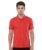 Scott International Men’s Cotton Polo T-Shirt | Regular Fit | Breathable & Soft Fabric | Classic Collar with Button Placket | Casual & Office Wear | Summer Essential Polo Tee for Men Red