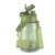 MILTON Eros 1000, 2-in-1 Sip or Gulp Lid Water Bottle 960ml | Unbreakable – Crystal Clear Plastic | Leak-Proof & BPA-Free, One-Click Open | Ideal for School, Office, Gym & Travel Use, Military Green