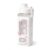 KITCHEN CRAFTOPIA® Kawaii Water Bottle for Girls with Straw & Movable Handle | Leak-Proof BPA-Free Cute Plastic Bottle with 2D & 3D Stickers | Stylish School & Travel Bottle for Kids (750 ml) (White)