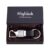 Highlark Luxury Metal & Leather Keychain for Men | Premium Car Key Holder | Stylish & Durable Designer Key Ring