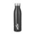 MILTON Breeze 750 Stainless Steel Water Bottle 730 ml, Single Walled, ISI Certified I Leak Proof Lid, Rust Proof I For School, Office, Gym I Mettalic Black