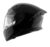Axor Apex Solid ISI ECE DOT Certified Glossy Black Full Face Dual Visor Helmet for Men and Women with Pinlock Fitted Outer Clear Visor and Inner Smoke Sun Visor Black(L)