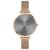 TIMEX Analog Watch for Women with Grey Round Dial & Rose Gold Stainless Steel Bracelet Band Water Resistant Women’s Wrist Watches – TWEL155SMU05