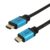 10ft(3 M) High Speed Ultra 4K HDMI Cable with Ethernet Blue (10 Feet/3 Meters) Supports 4Kx2K@60HZ, 18 Gbps – 24 AWG – 3D / ARC/CEC/HDCP 2.2 / CL3 – Xbox PS4 PC HDTV (2 Pack)