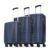 Aristocrat Airpro Set of 3 (Cabin+Medium+Large) Trolley Bags, Poseidon Blue