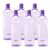 MILTON Pacific 1000 Water Bottle 1 Litre each, set of 6, Purple I PET Food Grade I BPA Free, Leak Proof I Wide Mouth, Easy To Clean I Fridge Bottles for Home, Office, Gym