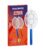 Halonix Bug Zapper Anti-Mosquito Racquet, Insect Killer Bat with Rechargeable 400 mAh Battery | Mosquito bat | Fly swatter | Orange