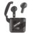 iNFiRe Firebud 64 Wireless Earbuds with 40H Playtime, Bluetooth 5.3, AI Voice Assistant, Touch Control for Calls, Music & Movies (Midnight Black)