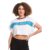 Spykar White Cotton Blend Three-Fourth Sleeve Printed Casual T-Shirt for Women (Size: S)-WKT-02BBFT-007-White