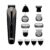 Morphy Richards Kingsman Pro 12-In-1 Grooming Kit For Men| Rechargeable All In One Men Trimmer|5 Face Nose Ear Hair Blades| Nose&Ear Trimmers| Private Part Shaving Body GroomersI2-Yr Warranty,Black