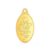 Joyalukkas 24K (999) Purity Gold Coin Pendent | Yellow Color | Flower Design (2Gram).