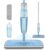 Spray Mop with Microfibre Pad and Refillable Bottle, Flat Floor Mop | Built-in Spray Nozzle, Adjustable Steel Handle, Reusable Microfibre Pad, Extra Refill Bottle, Hard Floor Cleaning
