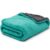 AM Safe-X Premium Microfiber Cleaning Cloth 1200 GSM 40x60cm Aqua Blue & Grey | Ultra Thick Dual-Sided Car Drying Towel | Super Absorbent, Lint-Free & Scratch-Free | Multipurpose Microfiber Cloth