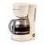 Wonderchef Veneto Brew Coffee Maker | Drip Coffee | 4 Cups | 600ml Borosilicate Carafe | Hot Plate | Anti-Drip | Auto Shut-Off | Ivory | 550W | 2-Year Warranty