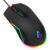 Archer Tech Lab Wired Gaming Mouse, 8000 DPI Adjustable Gaming Sensor, 7 Programmable Buttons, HUYU Switches, 6 Modes RGB Backlit, Ergonomic USB Mouse for PC, Laptop, Windows, Mac (Recurve 500-Black)