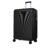 Verage V-Lite Firestone 28″/78cms Black Check-in Hardsided Trolley Bags for Travel, Large Suitcase with Spinner Wheels, Anti-Theft Zippers Luggage